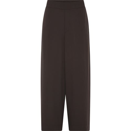 FRAU BUKSER, NEW COPENHAGEN LIGHT WOOL ANKLE PANT, CHOCOLATE TORTE
